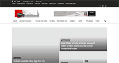 Desktop Screenshot of dubai-bus.com